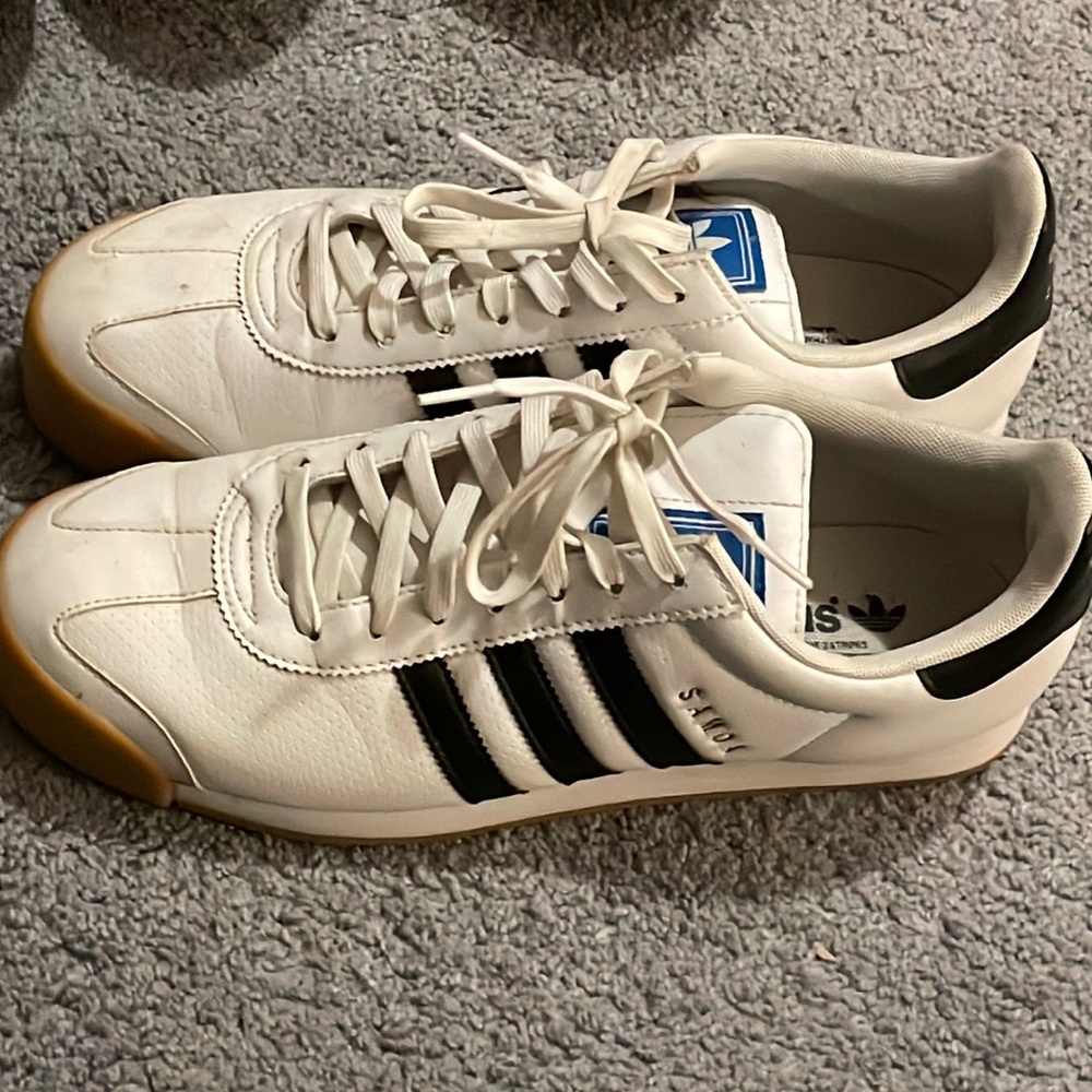 Adidas size 9.5 in mens slightly worn